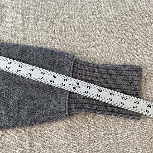 Anthropologie Maeve The Logan Sweater in Dark Gray - Size S - Picture 6 of 8